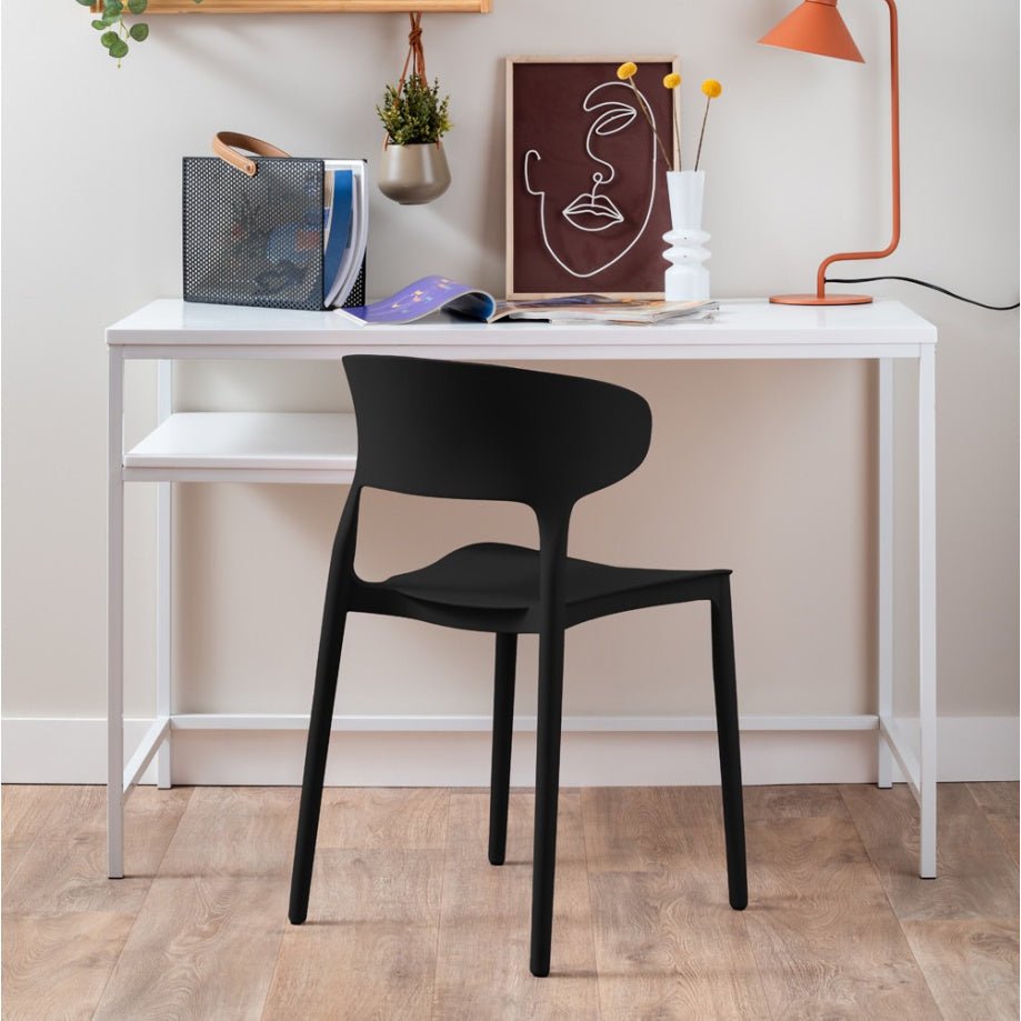 Dining Chair Fain - Indoor or Outdoor - Black - LGE WOODEN FURNITURE - Beattys of Loughrea