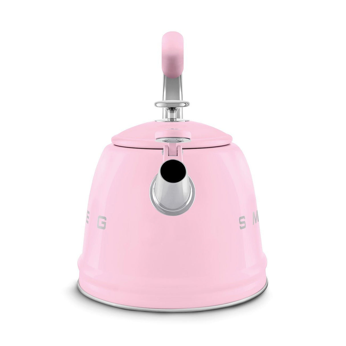 Smeg 50's Style Stove Top Kettle 2.3L Pink WKF01PKUK - S/S STOVE TOP KETTLES - Beattys of Loughrea