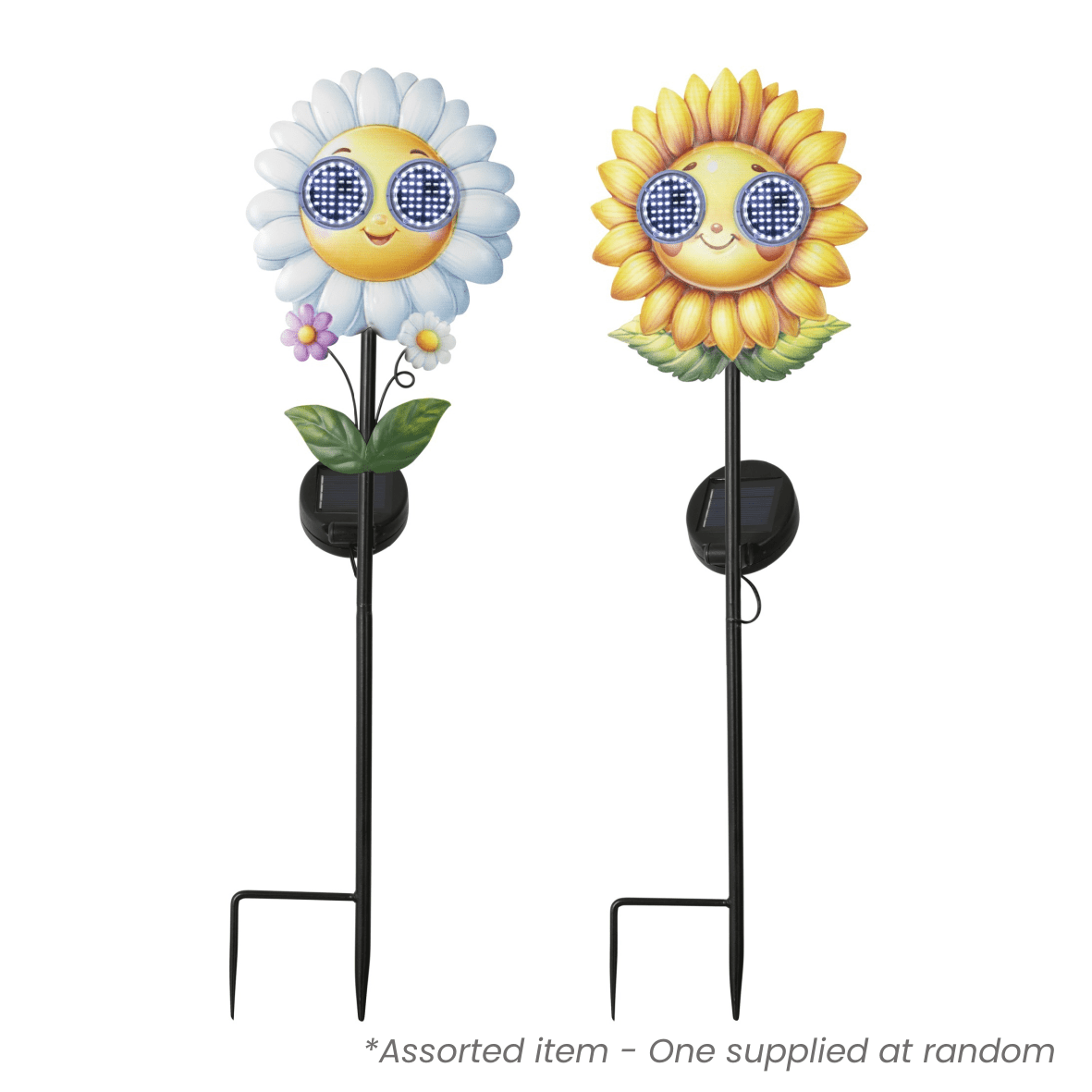 Flower Solar Stake Light Assorted - One Supplied* - GARDEN ORNAMENTS INCL SOLAR - Beattys of Loughrea