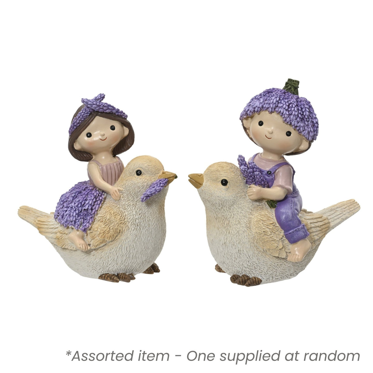 Kids Polyresin Garden Ornament Assorted - One Supplied* - ORNAMENTS - Beattys of Loughrea