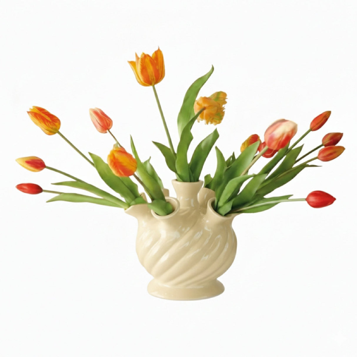 Decoris Vase White Porcelain 18cm - FLOWERPOT/VASE/JUG 1 - Beattys of Loughrea