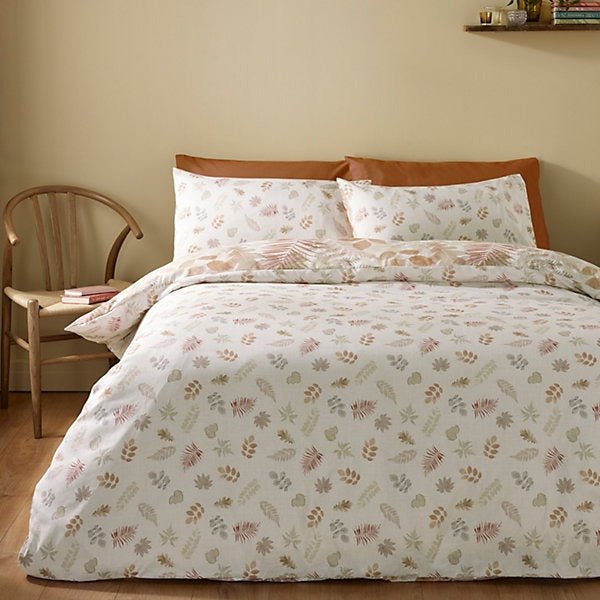 Catherine Lansfield Autumn Leaves So Soft Duvet Cover Set – Single - DUVET COVERS - Beattys of Loughrea