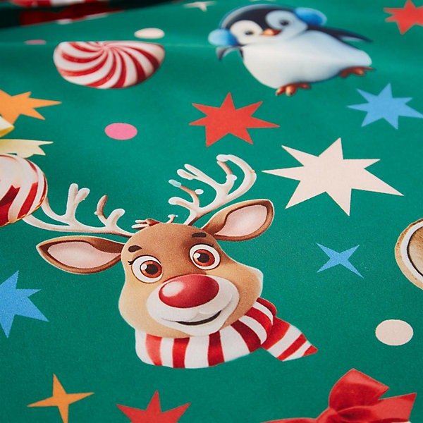 Catherine Lansfield Christmas Icons Festive Children Duvet Cover Set – Double - DUVET COVERS - Beattys of Loughrea