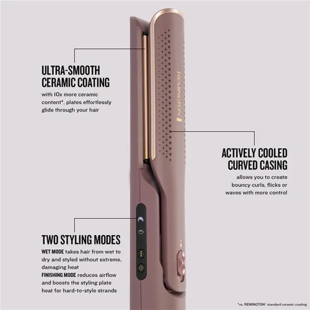 Remington AIRvive 2 - in - 1 Air Styler - CURLERS/CRIMPERS/STRAIGHTENERS - Beattys of Loughrea