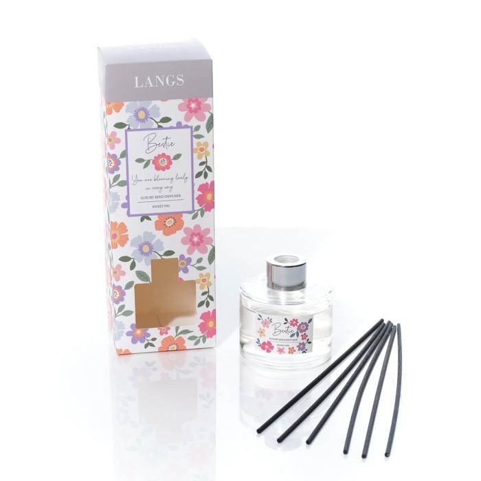 Bright And Beautiful Reed Diffuser Besties Sweet Fig 100ml - CANDLES - Beattys of Loughrea