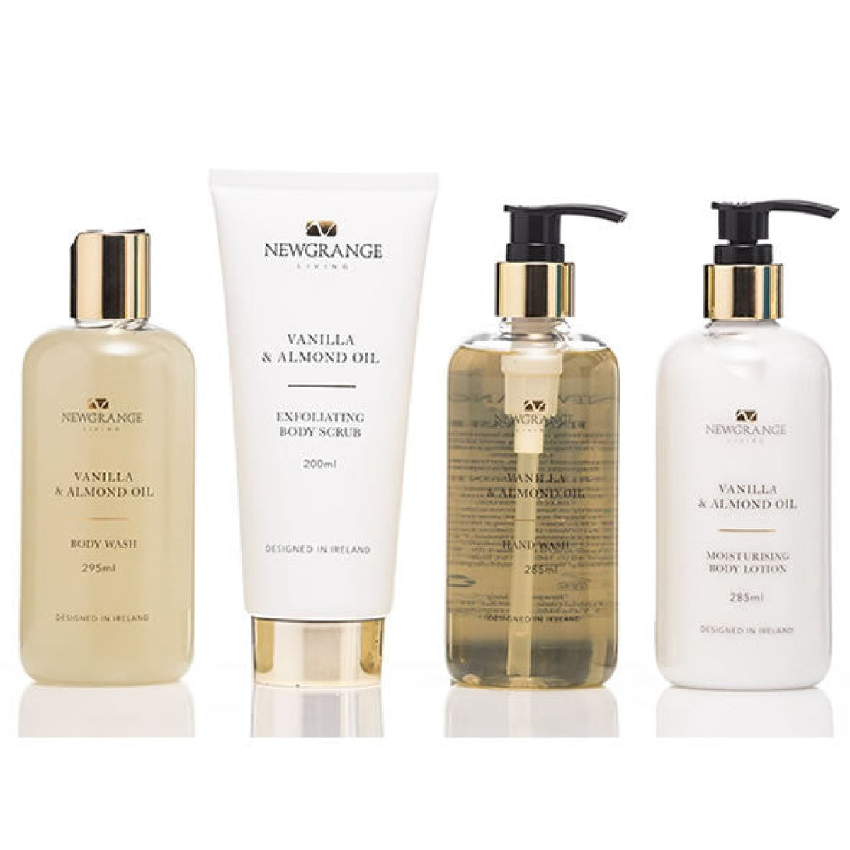 Newgrange Living Vanilla & Almond Oil Body Care Gift Set, 4 Piece