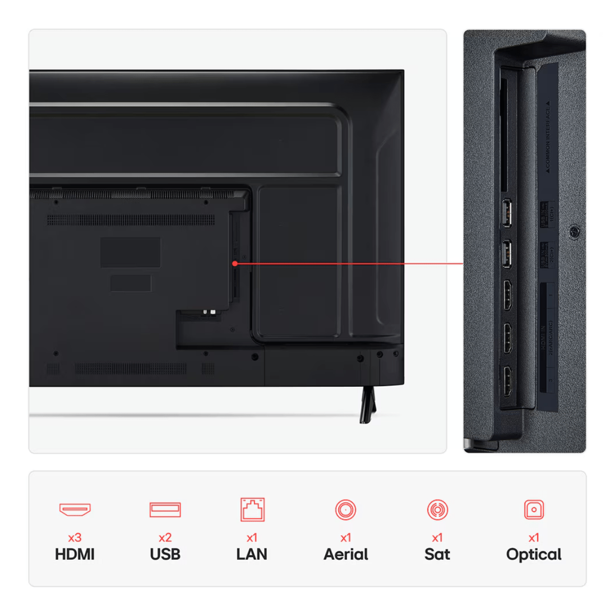LG 55″ UA73 4K UHD HDR LED Smart TV (55UA73006LA) - TV 29" (73CM +) - Beattys of Loughrea
