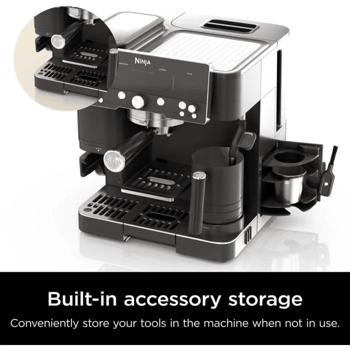 Ninja Luxe Café Premier Espresso Machine – Black ES601UKBK - COFFEE MAKERS / ACCESSORIES - Beattys of Loughrea