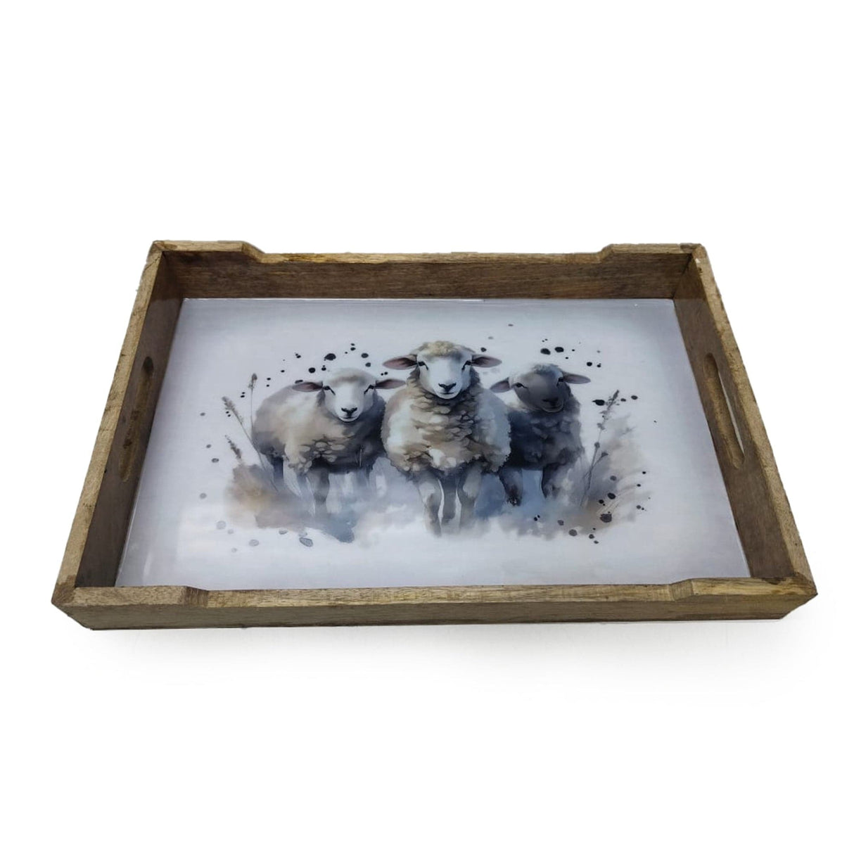 Rectangular Tray - Sheep - ENAMELWARE/JARS/TRAYS - Beattys of Loughrea