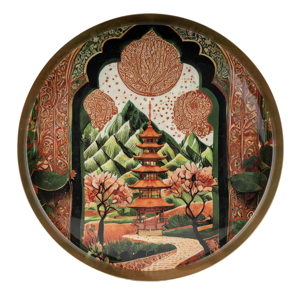 Metal Tray - Samarkand - ENAMELWARE/JARS/TRAYS - Beattys of Loughrea