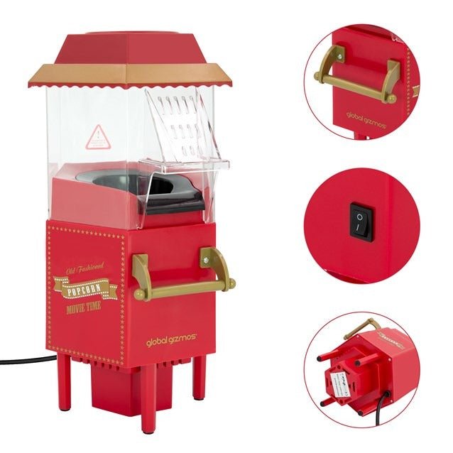 Carnival Popcorn Maker – Fairground Cart Design - SMOOTHIE ICECREAM YOG POPCORN CHOC - Beattys of Loughrea