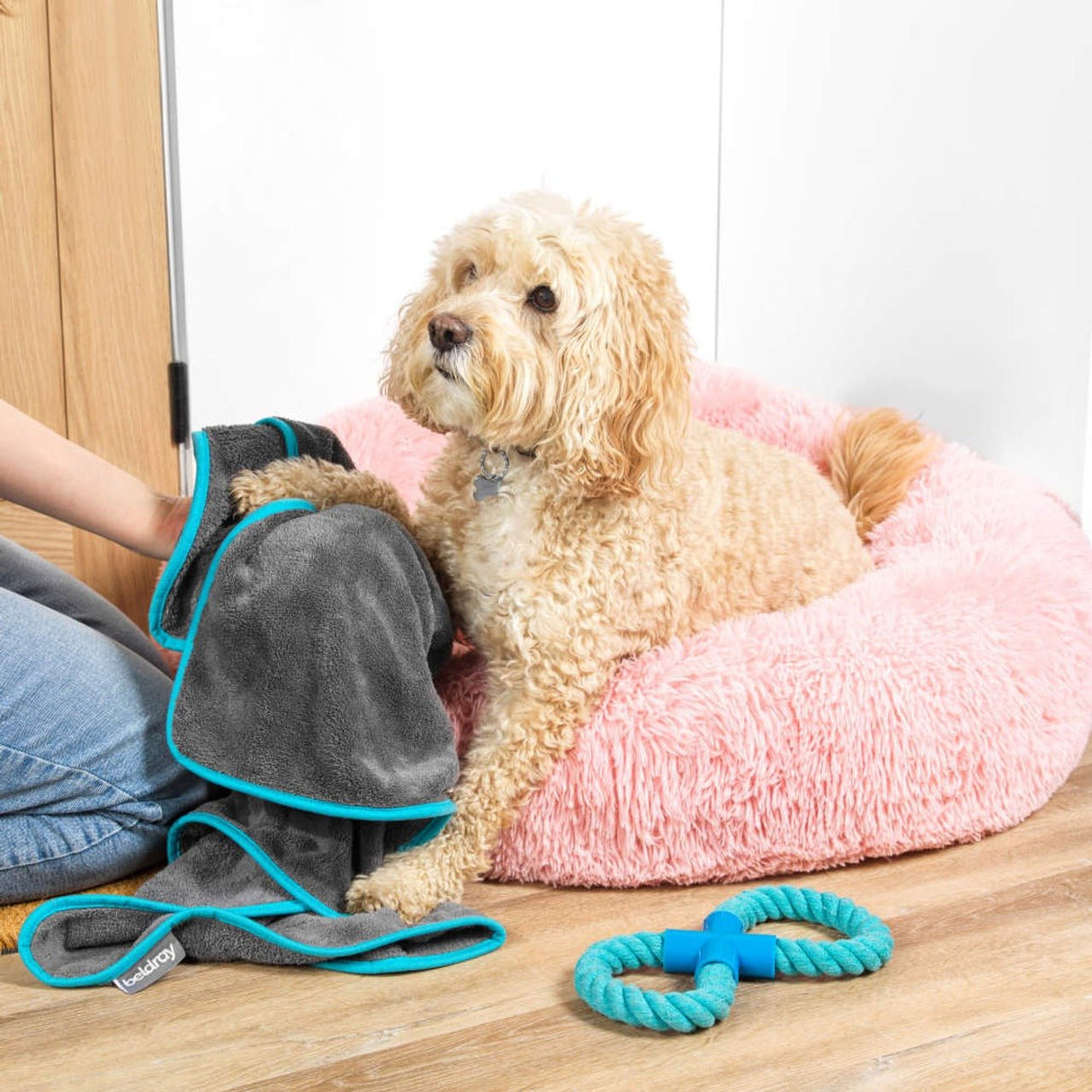 Beldray Dog Drying Towel – XL Pet Towel - PET BLANKET CUSHIONS COATS - Beattys of Loughrea