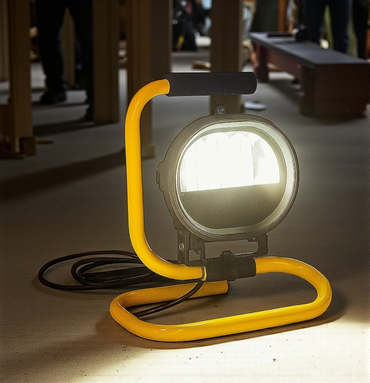 Defender Compact Fluorescent Floor Worklight - SITE LIGHTING - Beattys of Loughrea