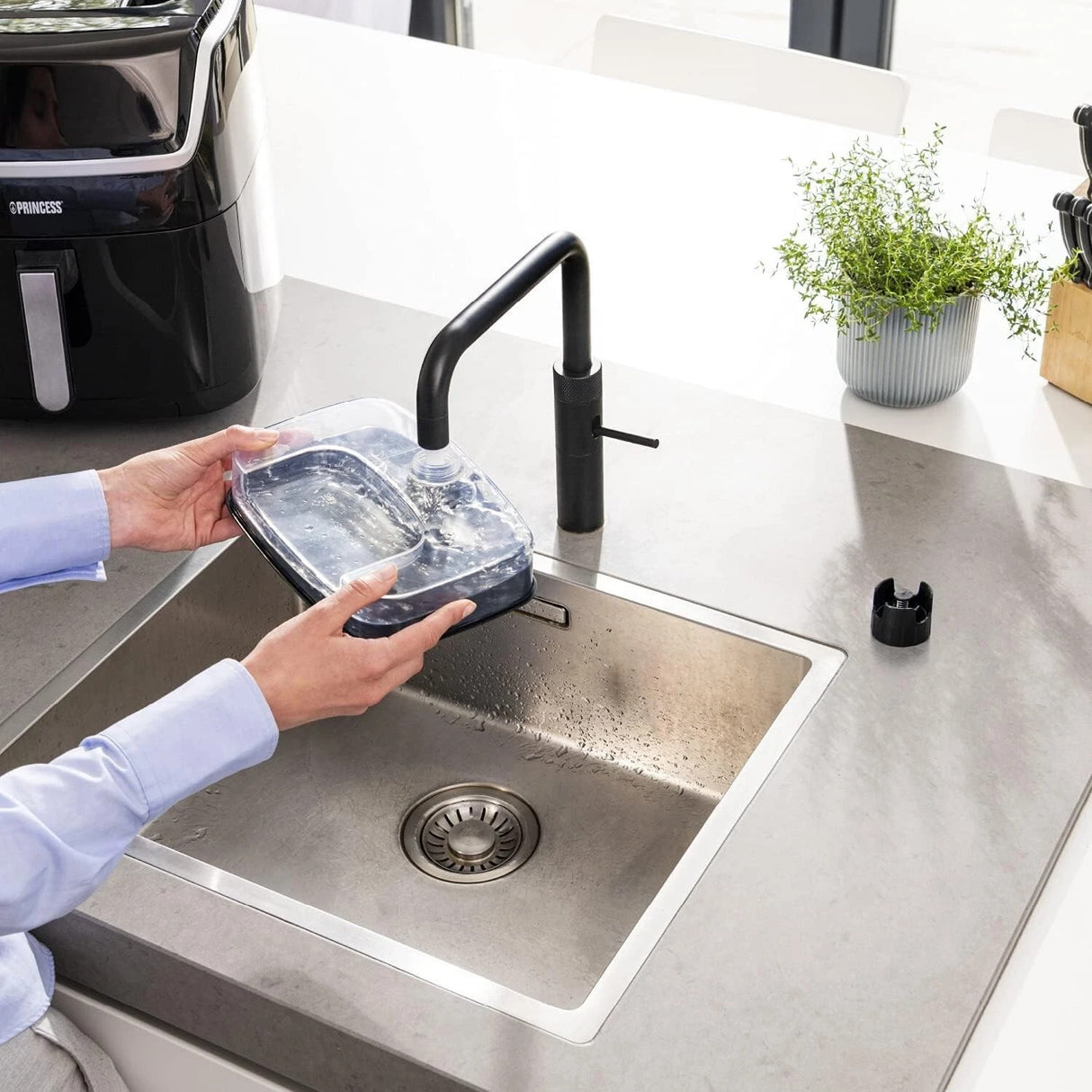 Princess Steam Air Fryer – Digital, 6.5 L, 8 Presets, 1700 W - AIR FRYER / DEEP FAT FRYERS - Beattys of Loughrea