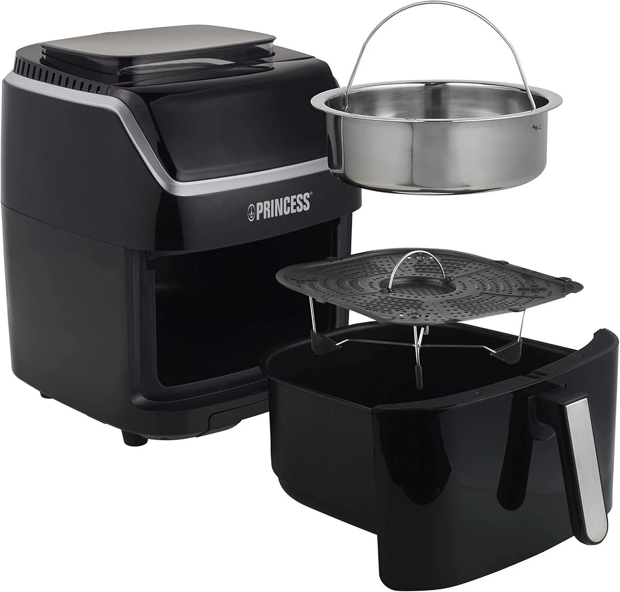 Princess Steam Air Fryer – Digital, 6.5 L, 8 Presets, 1700 W - AIR FRYER / DEEP FAT FRYERS - Beattys of Loughrea