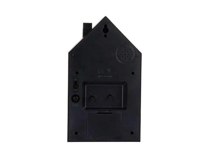 Karlsson Alarm Clock Modern Cuckoo Oro Black - CLOCKS - Beattys of Loughrea