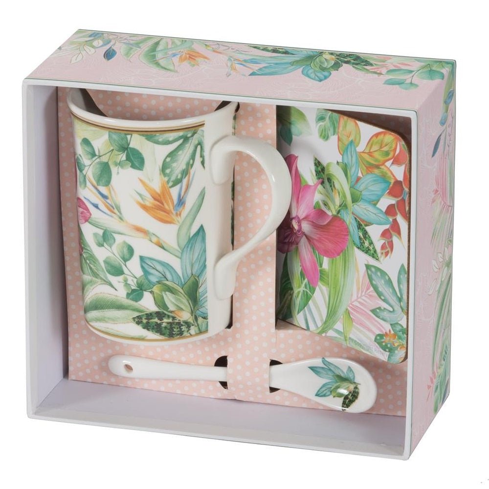 Orchid Cascade Mug Gift Set - MUG SETS - Beattys of Loughrea