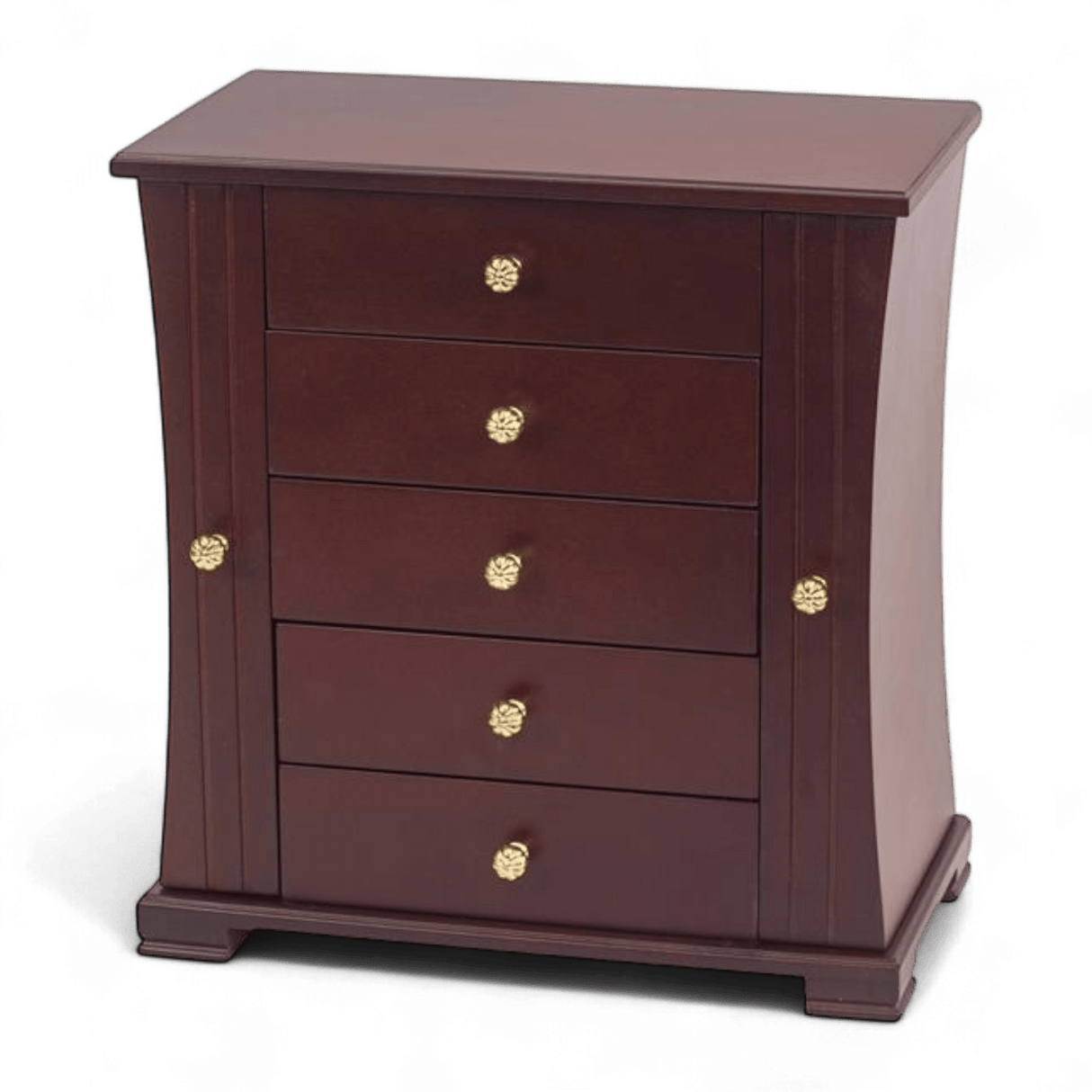Tara Walnut Finish Wardrobe Jewellery Box - JEWELLERY HOLDER - Beattys of Loughrea