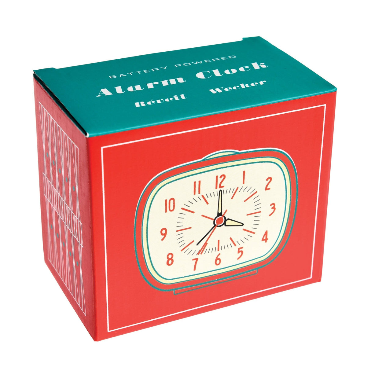 Retro alarm clock - Red - CLOCKS - Beattys of Loughrea