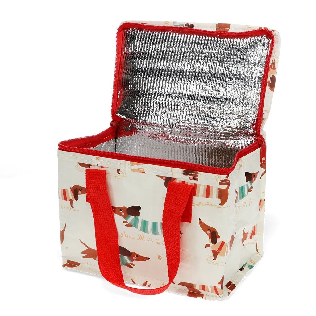 Insulated Lunch Bag – Sausage Dog Print - PLASTICS - STORAGE LUNCH BOX BEAKER - Beattys of Loughrea