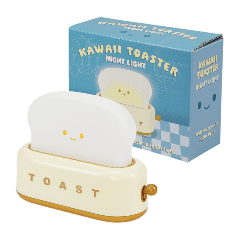 USB Rechargeable Dimmable Night Light – Kawaii Toaster - NIGHT LIGHT PLUG IN - Beattys of Loughrea
