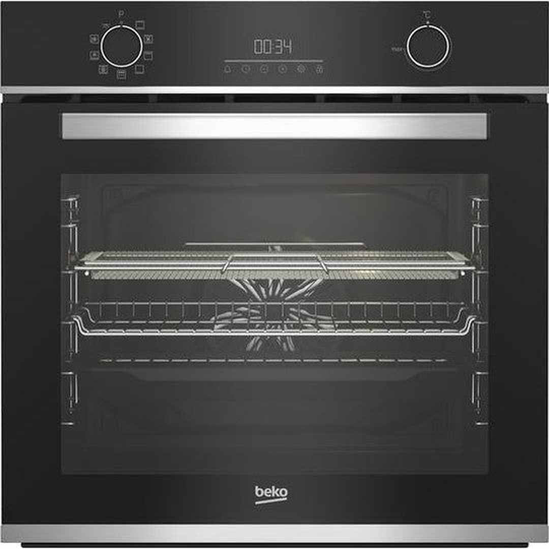 Beko AeroPerfect AirFry Electric Pyrolytic Built In Single Oven - Stainless Steel | BBIMA13301XMP - ELECT OVEN SINGLE & DBLE BUILT IN - Beattys of Loughrea