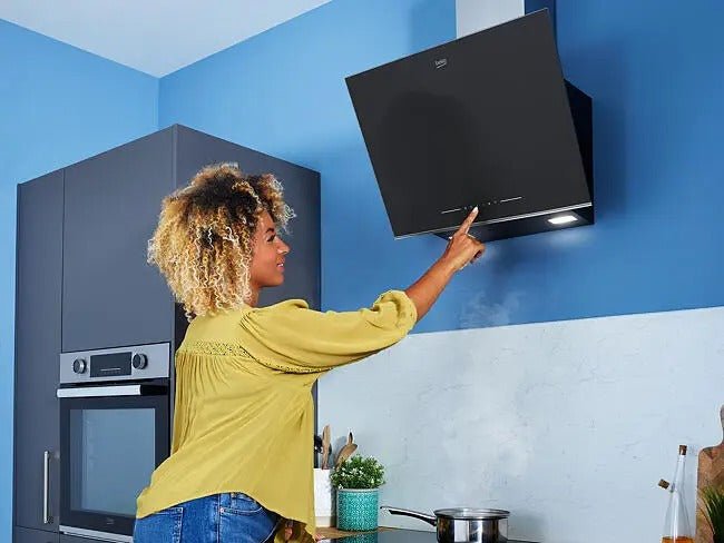 Beko 60cm Inclined Cooker Hood BHCA66341BBH - HOODS - Beattys of Loughrea