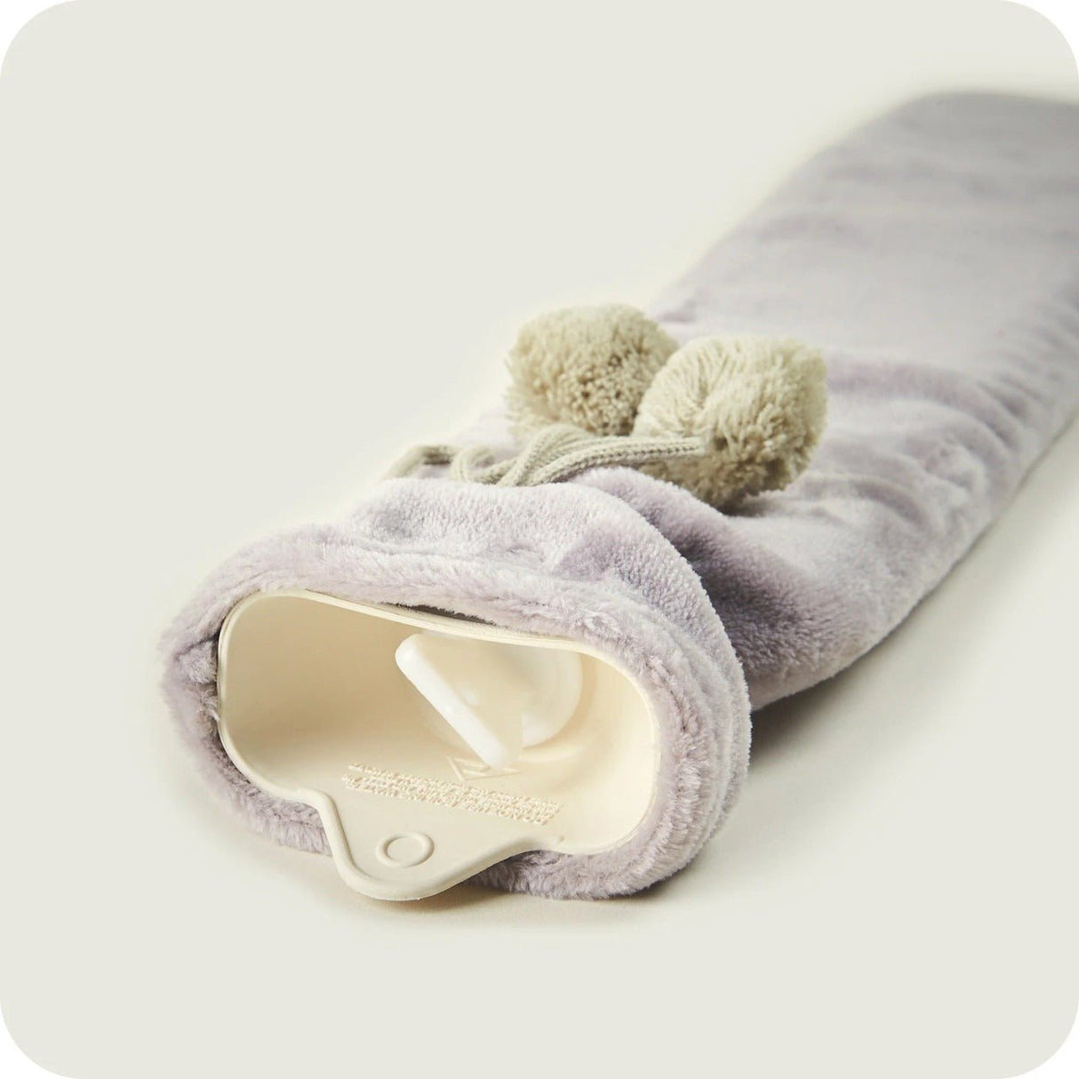 Warmies Clay Plush Fleece Cover Long Hot Water Bottle - H/H - HOT WATER BOTTLE - Beattys of Loughrea