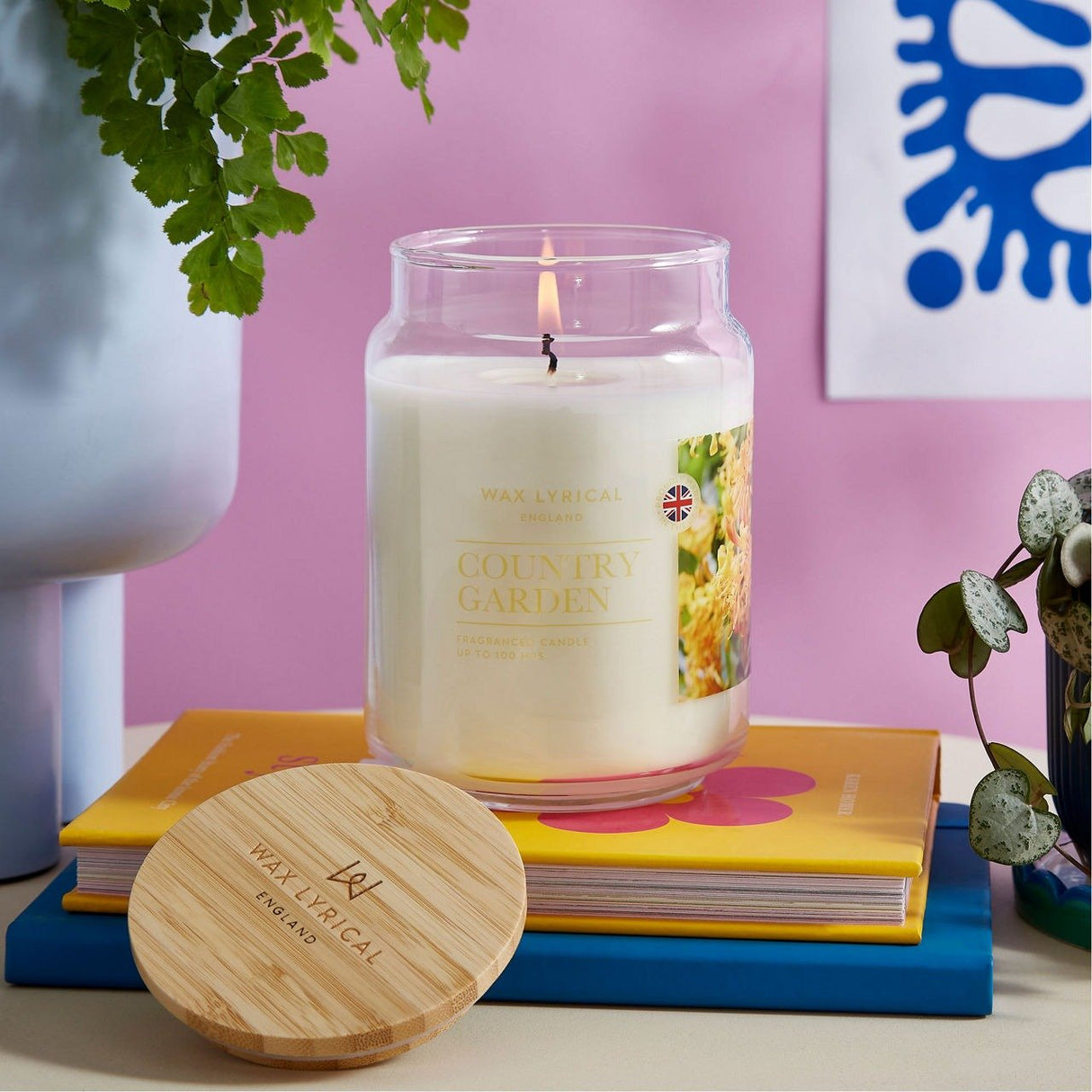 Wax Lyrical Large Jar Candle – Country Garden - CANDLES - Beattys of Loughrea