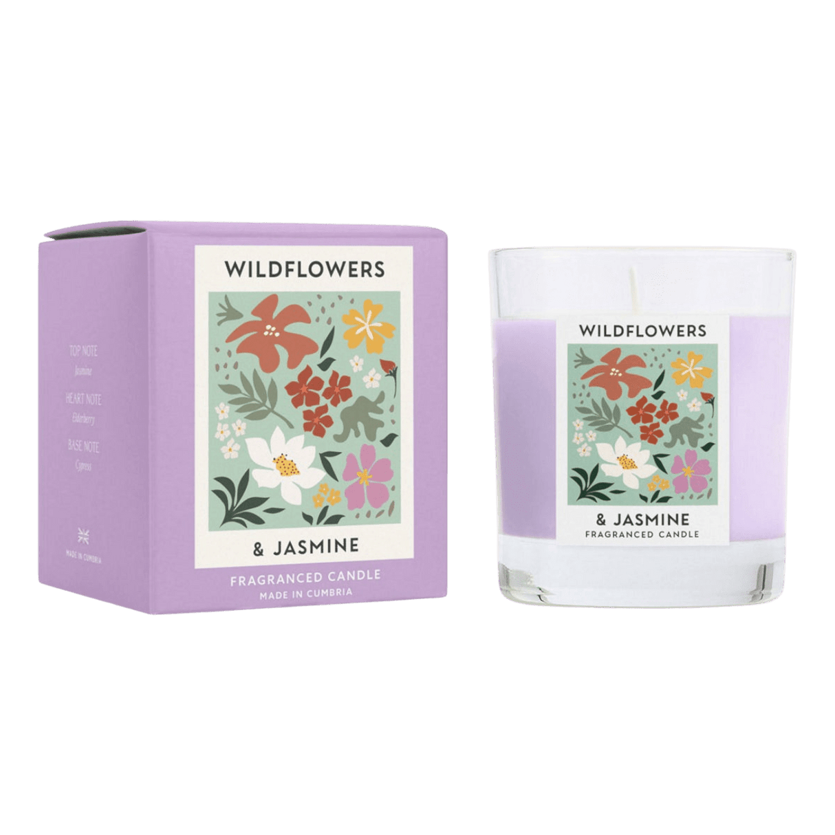 Wax Lyrical Wildflowers & Jasmine Candle – 190g - CANDLES - Beattys of Loughrea