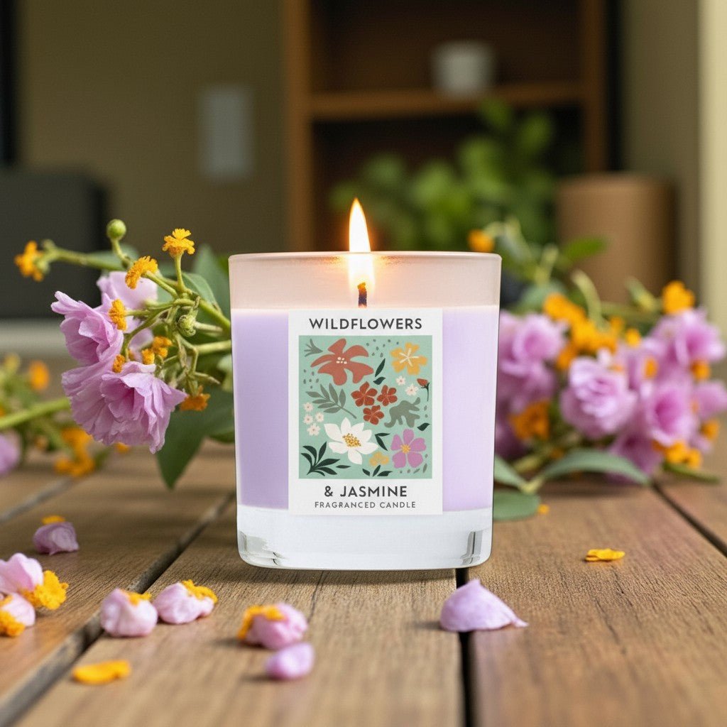 Wax Lyrical Wildflowers & Jasmine Candle – 190g - CANDLES - Beattys of Loughrea