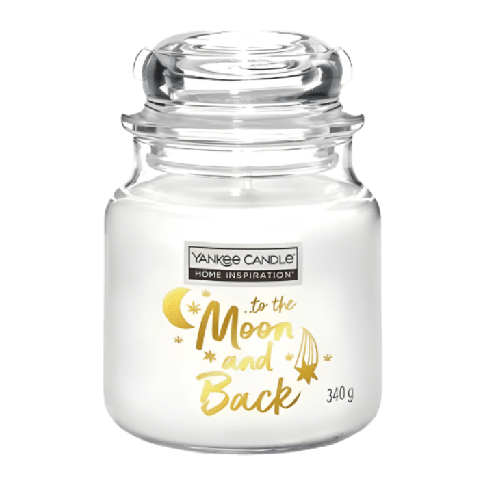 To the Moon and Back Home Inspiration Medium Yankee Candle 340g - CANDLES - Beattys of Loughrea