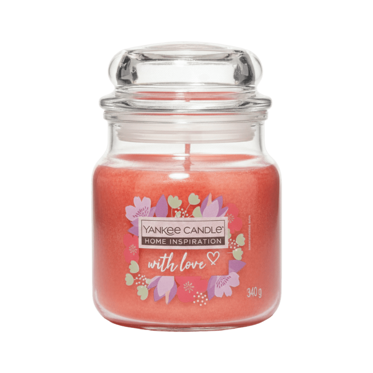 With Love Home Inspiration Medium Yankee Candle 340g - Beattys of Loughrea | www.beattys.ie