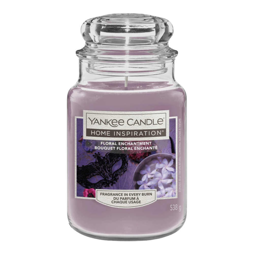 Floral Enchantment Home Inspirations Large Yankee Candle 538g - CANDLES - Beattys of Loughrea