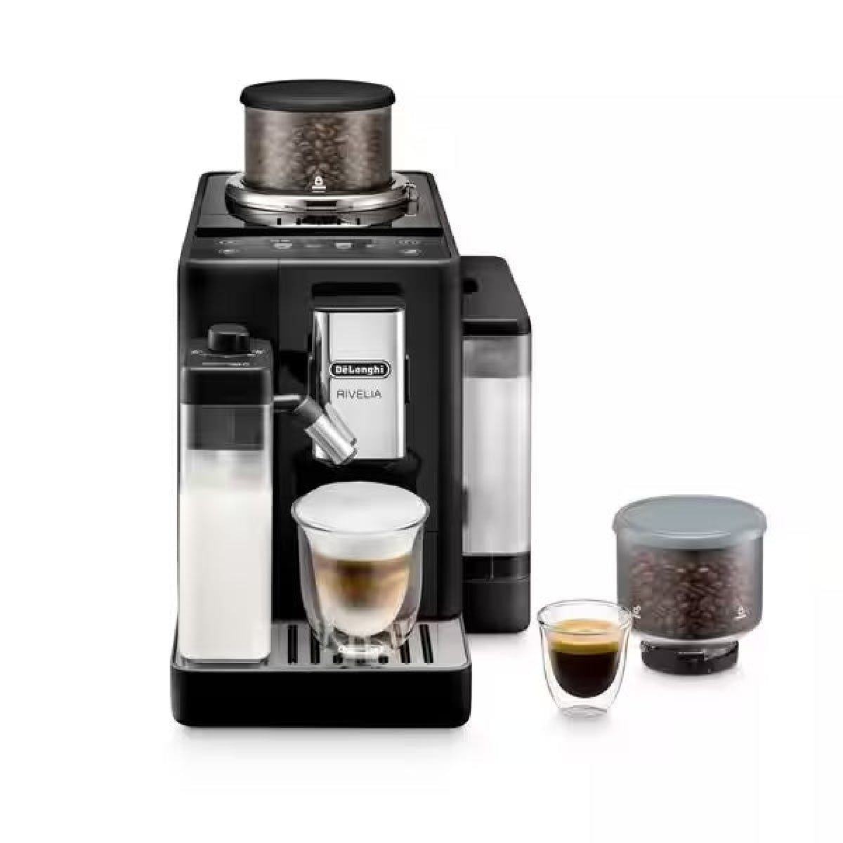 De'Longhi Rivelia EXAM440.55.B Black Automatic Bean to Cup Coffee Machine