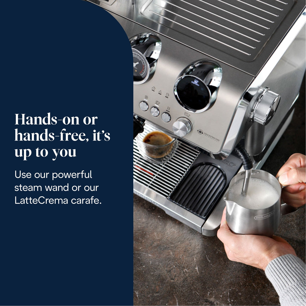 De'Longhi La Specialista Maestro EC9885.M Stainless Steel Manual Bean to Cup Espresso Machine