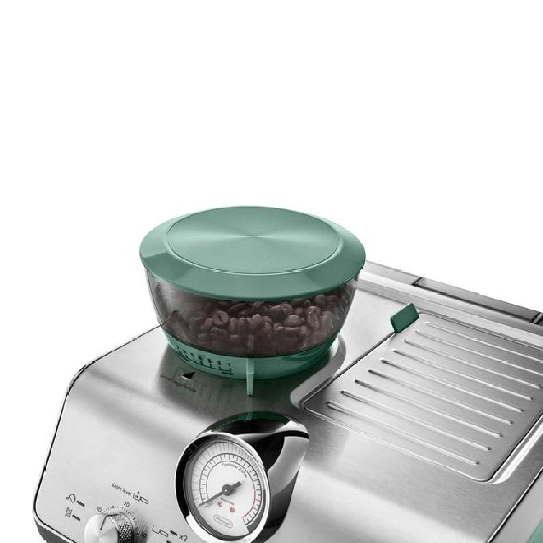 Delonghi La Specialista Arte Manual Bean to Cup Coffee Machine - Green | EC9155.GR - COFFEE MAKERS / ACCESSORIES - Beattys of Loughrea