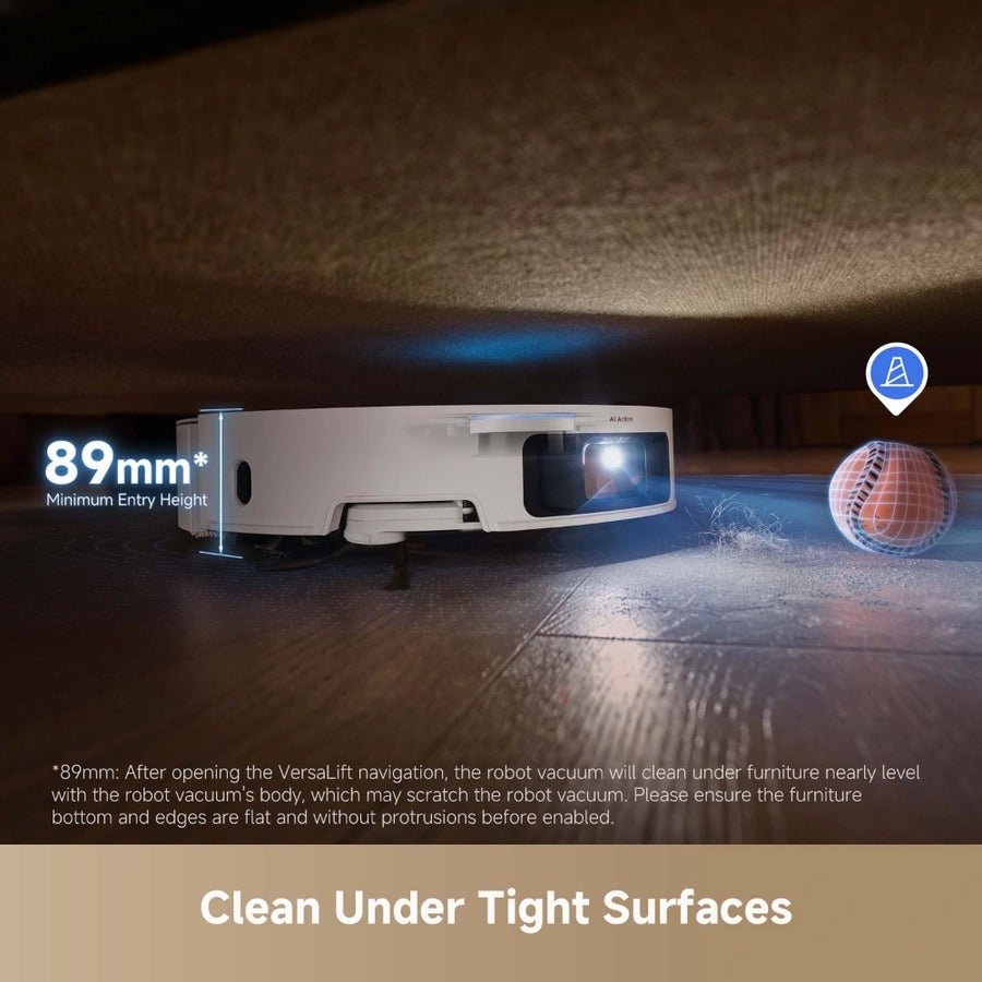 Dreame X50 Ultra Robot Vac Vacuum Cleaner - White | RLX85CE - 4 - ROBOT VACUUM CLEANER - Beattys of Loughrea