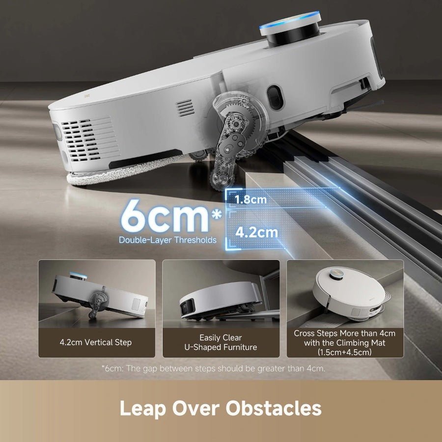 Dreame X50 Ultra Robot Vac Vacuum Cleaner - White | RLX85CE - 4 - ROBOT VACUUM CLEANER - Beattys of Loughrea