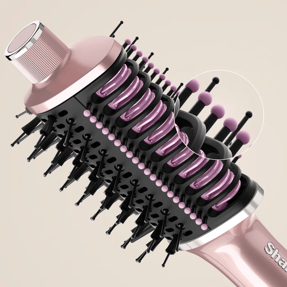 Shark Glossi 2 - in - 1 Hot Tool and Air Glosser - Lychee - HT302UKPK - CURLERS/CRIMPERS/STRAIGHTENERS - Beattys of Loughrea