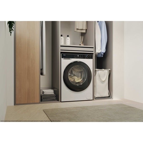 Haier X Series 5 9kg 1400 Spin Washing Machine - White | HW90-BP14357TUUK - Beattys of Loughrea | www.beattys.ie