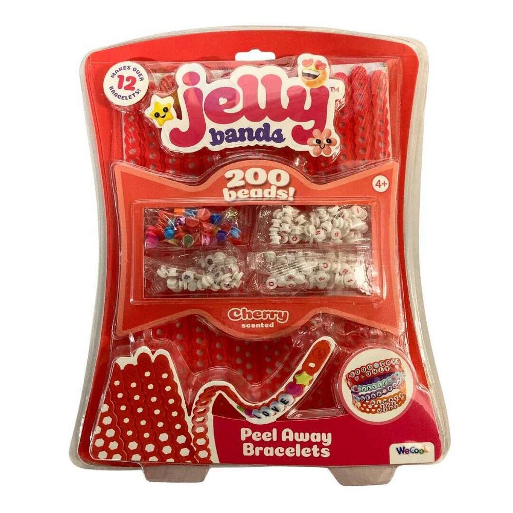 Jelly Bands Cherry Scented Peel Away Bracelets - ART & CRAFT/MAGIC/AIRFIX - Beattys of Loughrea