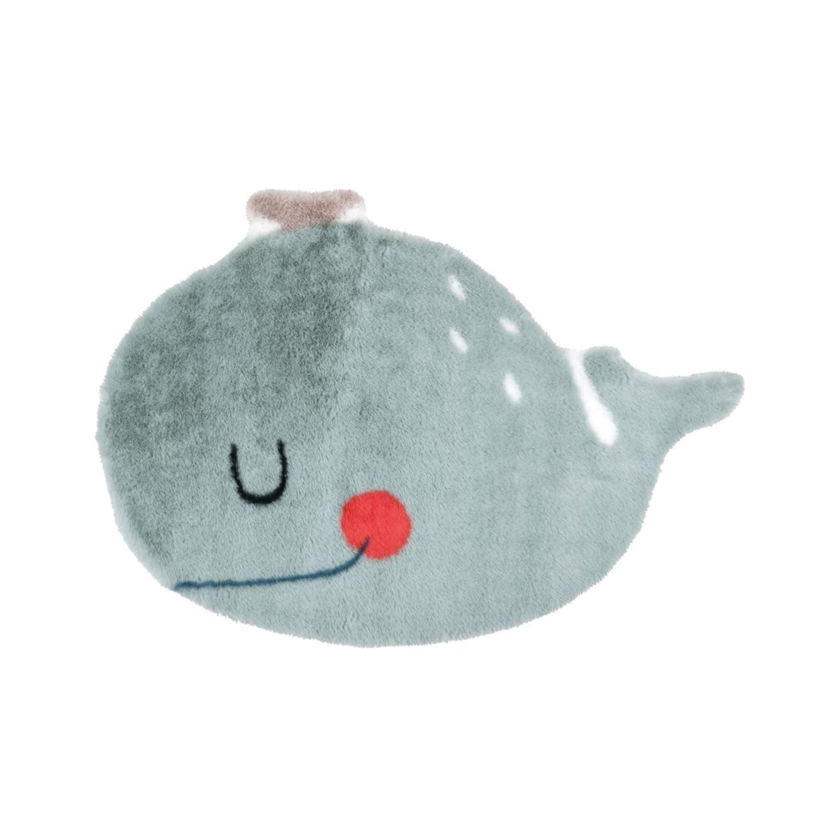 STOF Moby Whale Rug, Blue, 60x85cm - FLOOR/FIRESIDE RUGS - Beattys of Loughrea