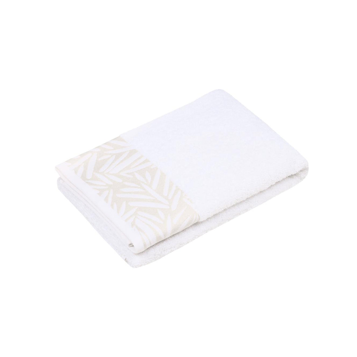 STOF Sora Cotton Bath Sheet, White, 50x90cm - TOWELS FACECLOTHS - Beattys of Loughrea