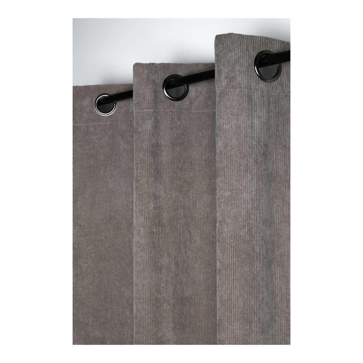Dandy Corduroy Curtain Panel, Taupe, 140x260cm - CURTAINS - READY MADE - Beattys of Loughrea