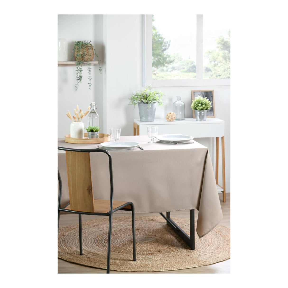 STOF Nelson Tablecloth, Linen, 145x300cm - TABLECLOTHS/RUNNERS - Beattys of Loughrea