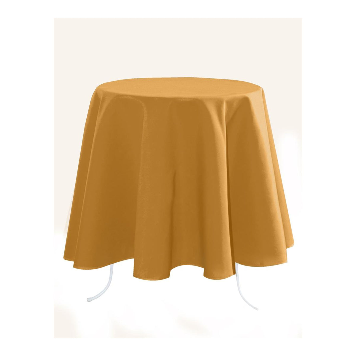STOF Nelson Tablecloth, Curry, 180cm Round - TABLECLOTHS/RUNNERS - Beattys of Loughrea