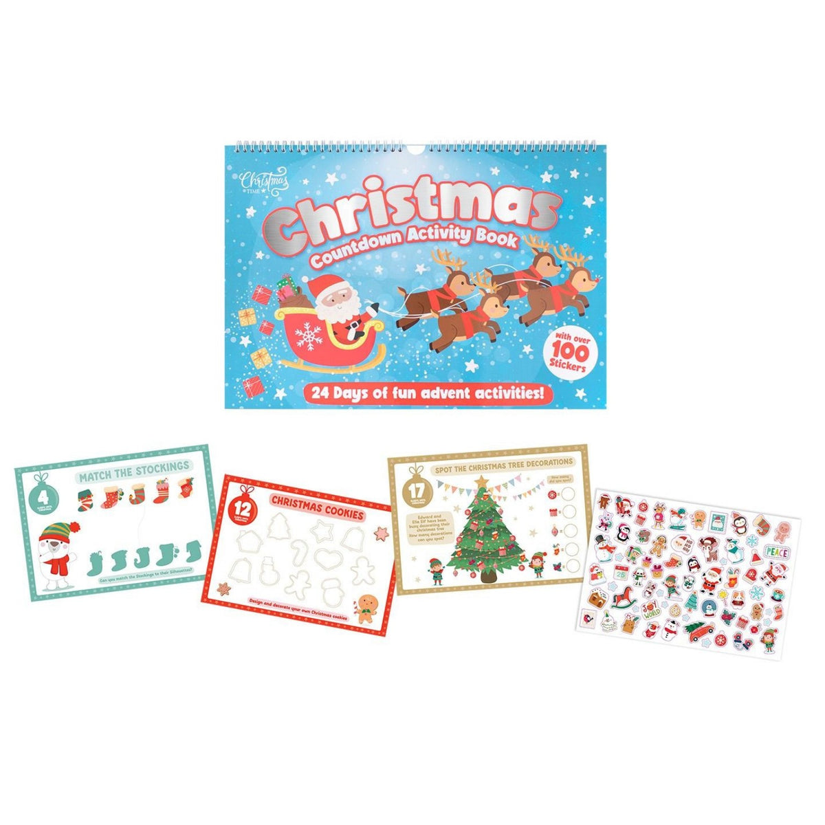R18 CHRISTMAS COUNTDOWN ACTIVITY BOOK XM1235