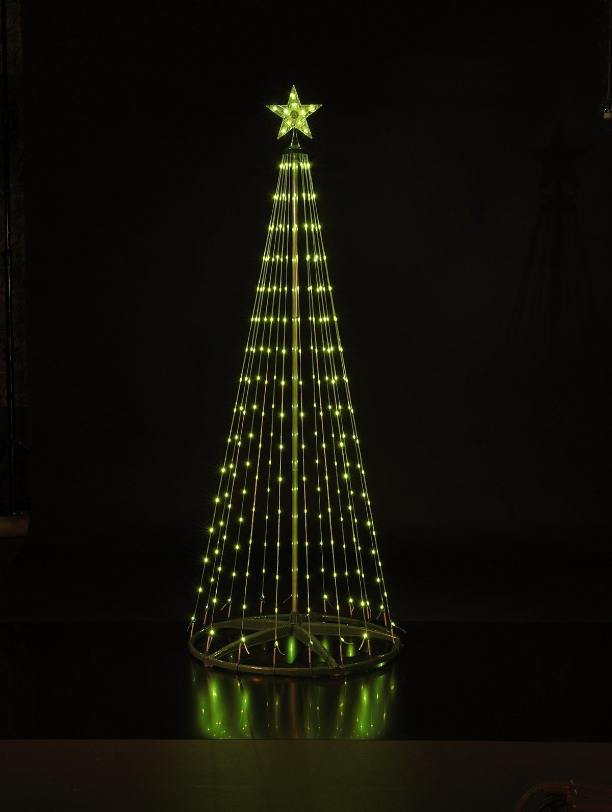 Noma Spectrum 1.8m Remote Control Flexi Wire Tree - XMAS LIGHTED OUTDOOR DECOS - Beattys of Loughrea