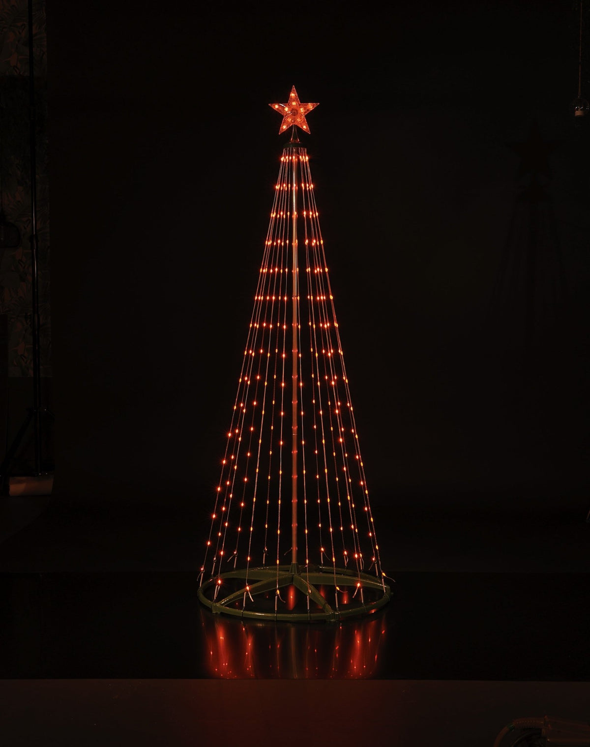 Noma Spectrum 1.8m Remote Control Flexi Wire Tree - XMAS LIGHTED OUTDOOR DECOS - Beattys of Loughrea